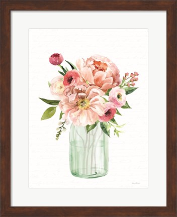 Framed Spring Floral II Print