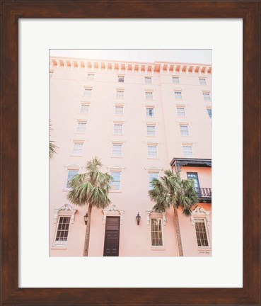 Framed Sunkissed Hotel Print