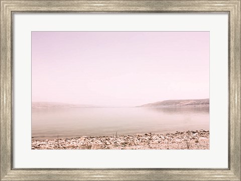 Framed Pastel Sea I Print