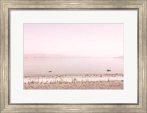 Framed Pastel Sea II Print