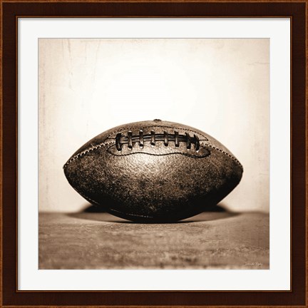 Framed Vintage Football Print