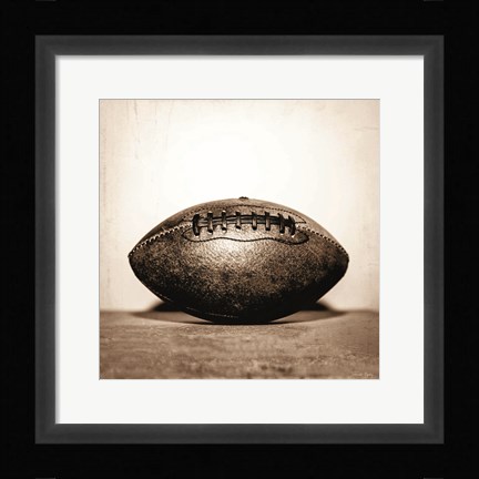 Framed Vintage Football Print