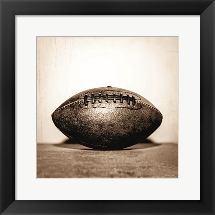 Framed Vintage Football Print