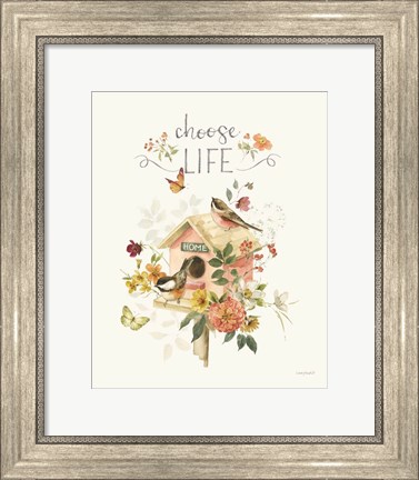 Framed Blessed by Nature XV Print