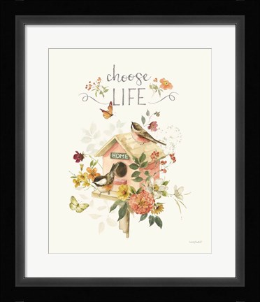 Framed Blessed by Nature XV Print