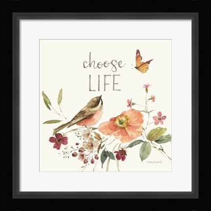 Framed Blessed by Nature XVIII Print