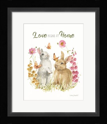 Framed Hop on Spring VIII Print