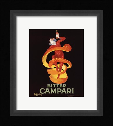 Framed Bitter Campari Print
