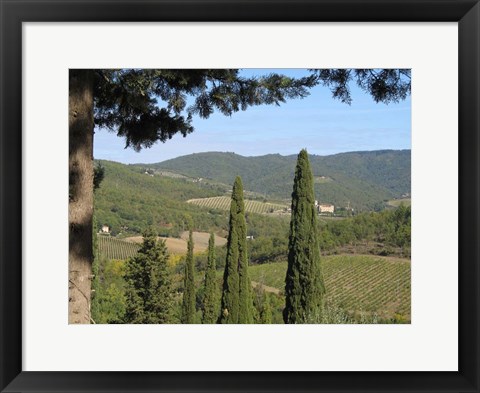 Framed My Tuscany Print