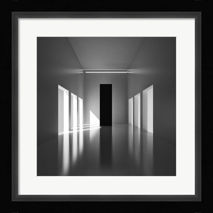 Framed Light and Dimension Print