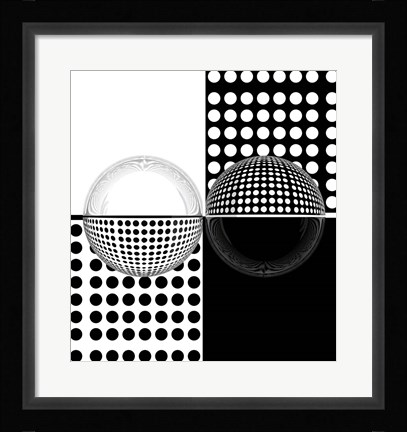 Framed Upside Down Print