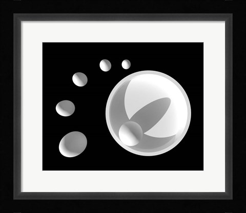 Framed Footstep Print