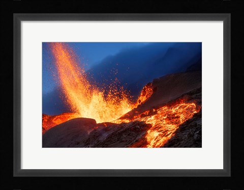 Framed Hot Landscape Print