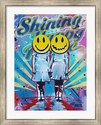 Framed Shining Happy People Print