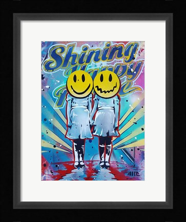 Framed Shining Happy People Print