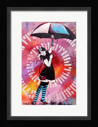 Framed Waiting For The Storm Print