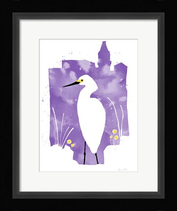 Framed Lakeside Life Print