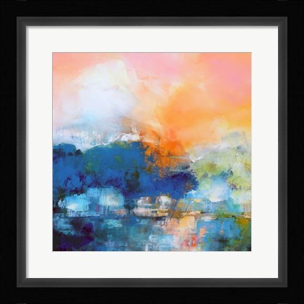 Framed Quiet River Print