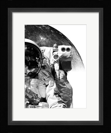 Framed Modern Astronaut No. 1 Print