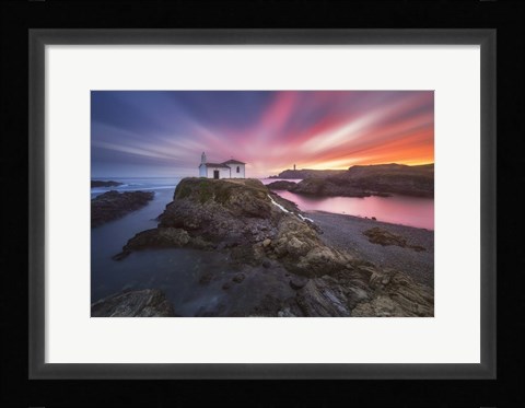 Framed Virxe do Porto Print