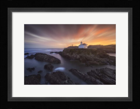 Framed Virxe do Porto II Print