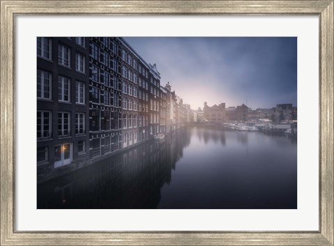 Framed Amsterdam Morning III Print