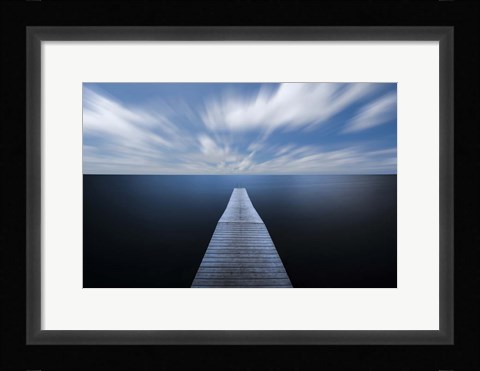 Framed On the Edge of the World Print