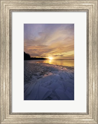 Framed Fire and Ice Print