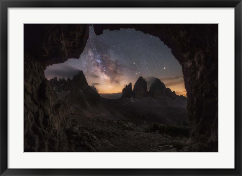 Framed Night Sky Print