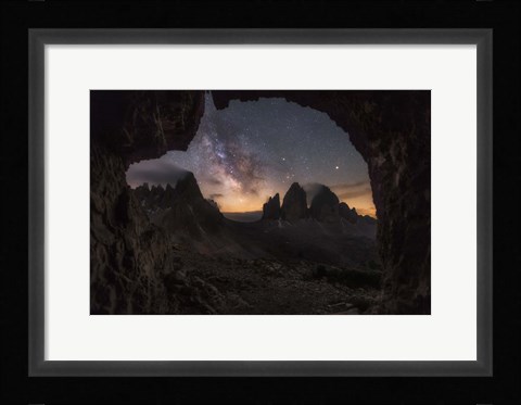 Framed Night Sky Print