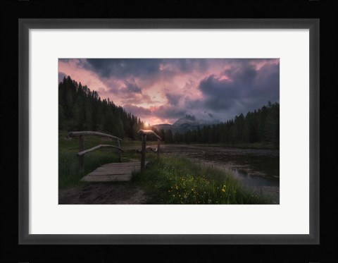 Framed Bridge Print