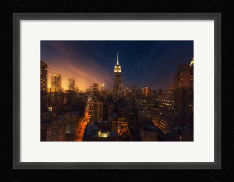 Framed New York City Print
