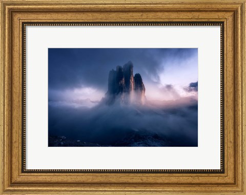 Framed Above the Clouds Print
