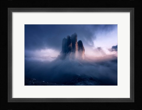 Framed Above the Clouds Print