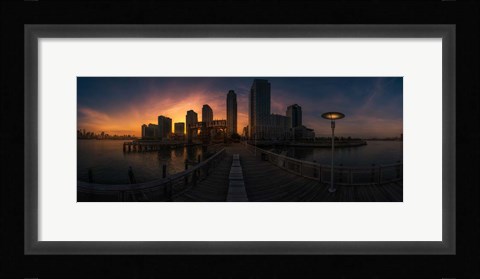 Framed Long Island Print