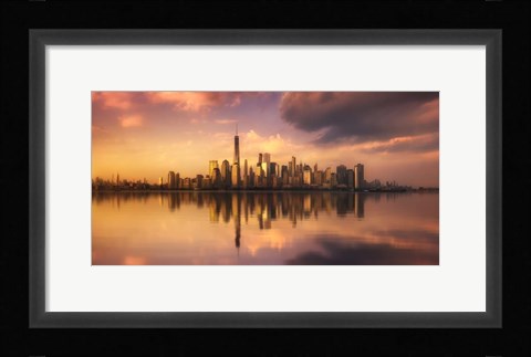 Framed Manhattan Print