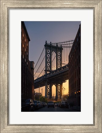 Framed Bridge View Print