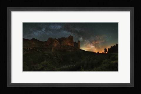 Framed Los Mallos Print