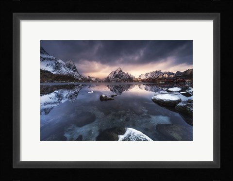 Framed Winter Light Print