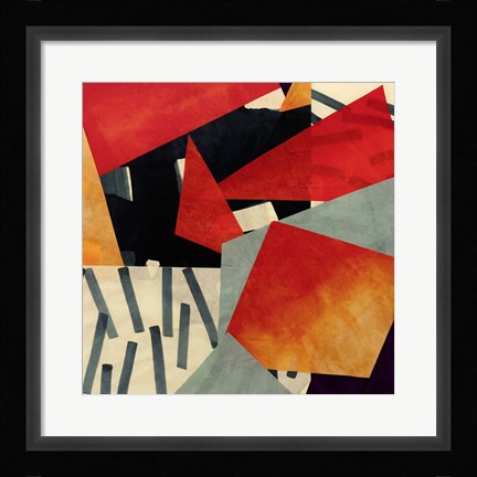 Framed Memphis Blues I Print