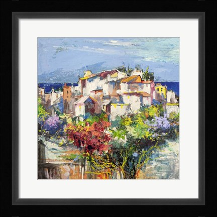 Framed Borgo sul Mare I Print