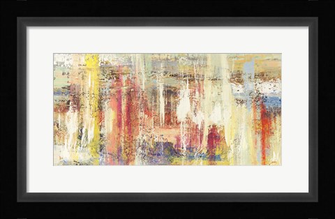 Framed Colori Riflessi (detail) Print