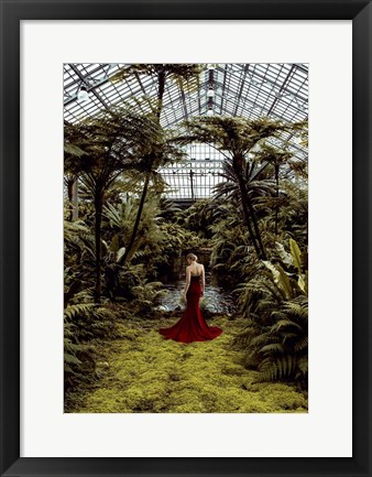Framed Unconventional Womenscape #2, Jardin d&#39;Hiver (detail) Print