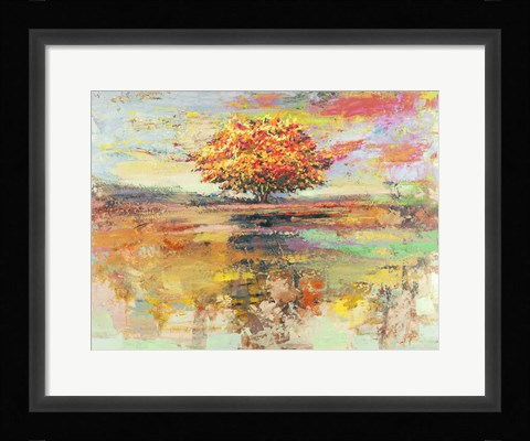 Framed Albero d'estate Print