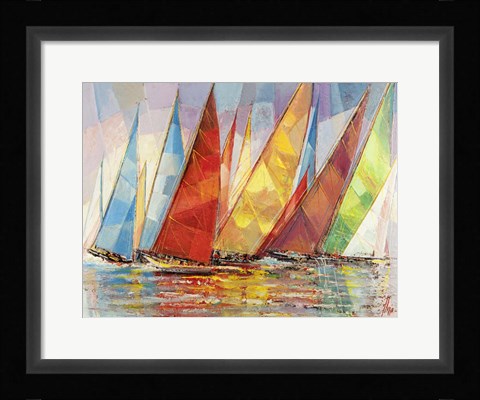 Framed Regata Estiva Print