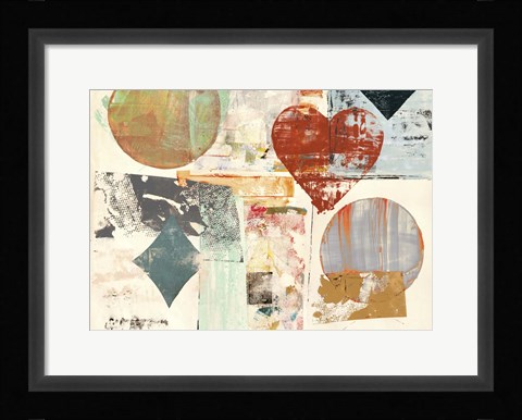 Framed Pop Love #3 Print
