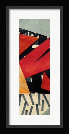 Framed BeBop Panel I Print