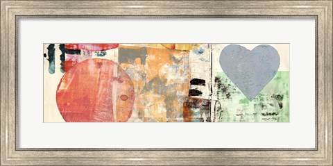Framed Pop Love #2 (detail) Print