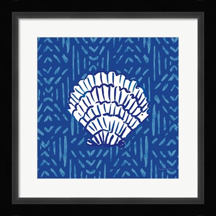 Framed Salty Waves VIII Print