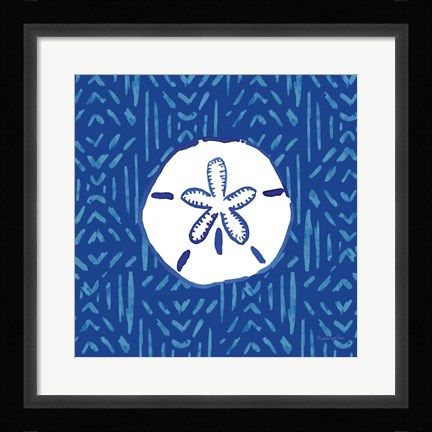 Framed Salty Waves VII Print